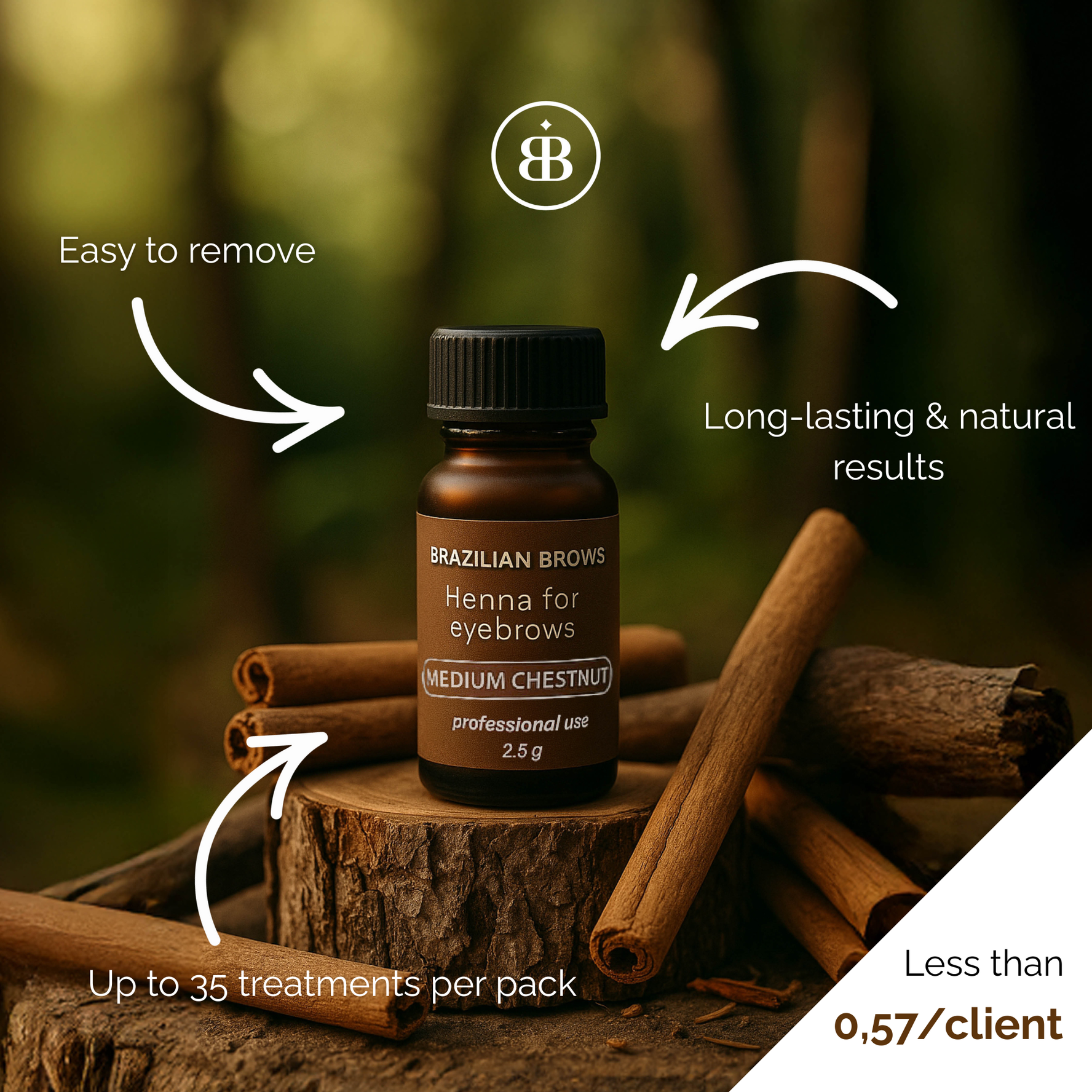 Henna Brow Starter Kit (±70 clients)