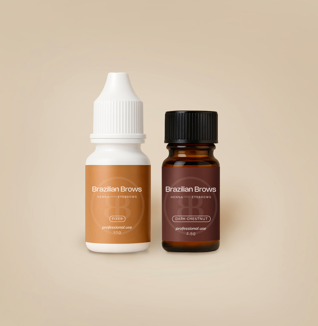 Brazilian Brows - Augenbrauen Henna – Dark Chestnut