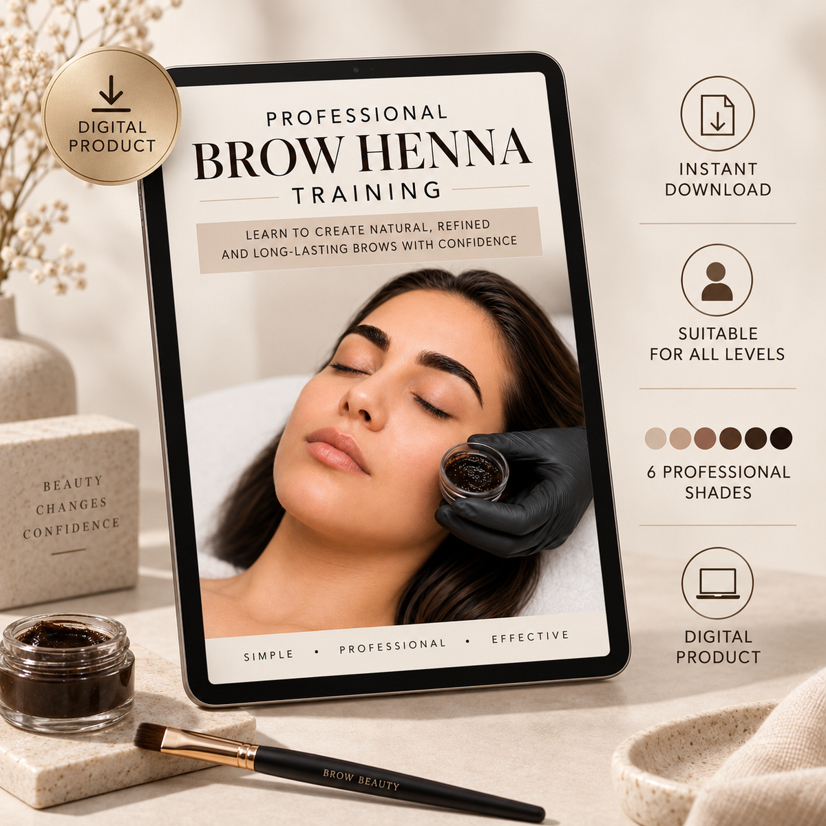 Formación Profesional de Henna para Cejas
