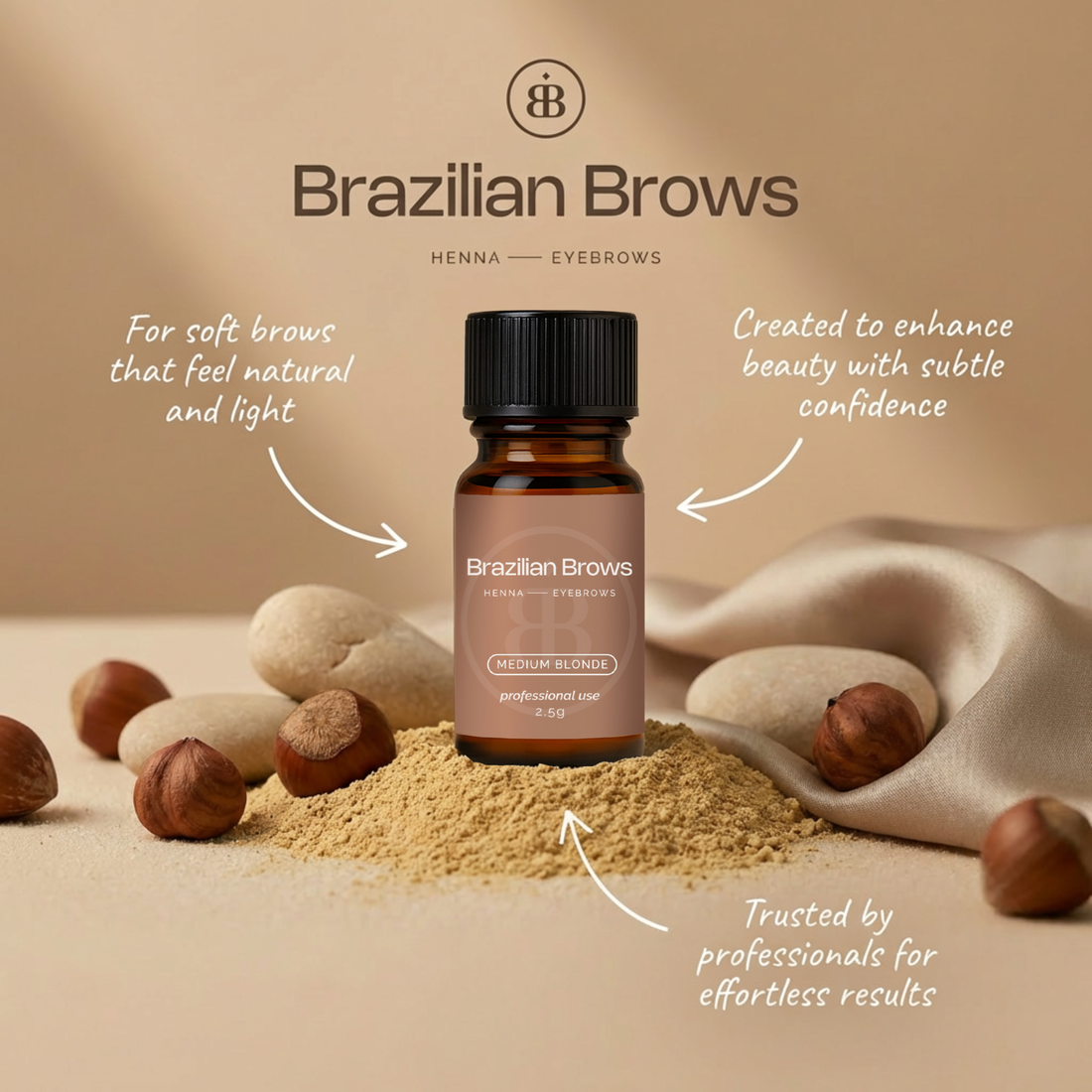 Brazilian Brows Henna - Medium Blonde