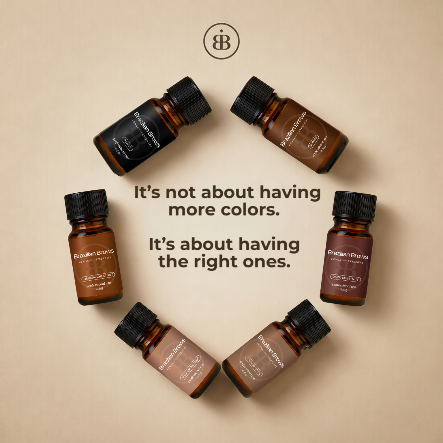 Henna Brow Kit - 3 kleuren (±105 behandelingen)